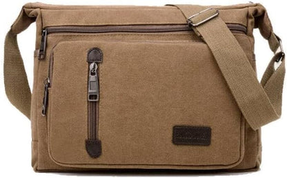 Vintage Style Cotton Messenger Shoulder Bag