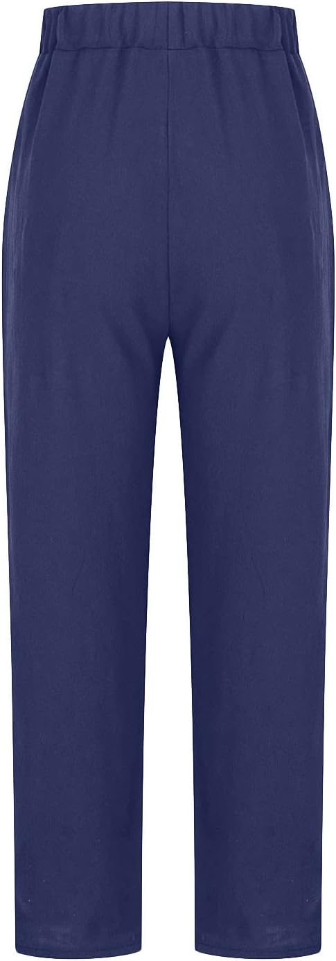 Comfortable Loose Fit Women's Summer Trousers