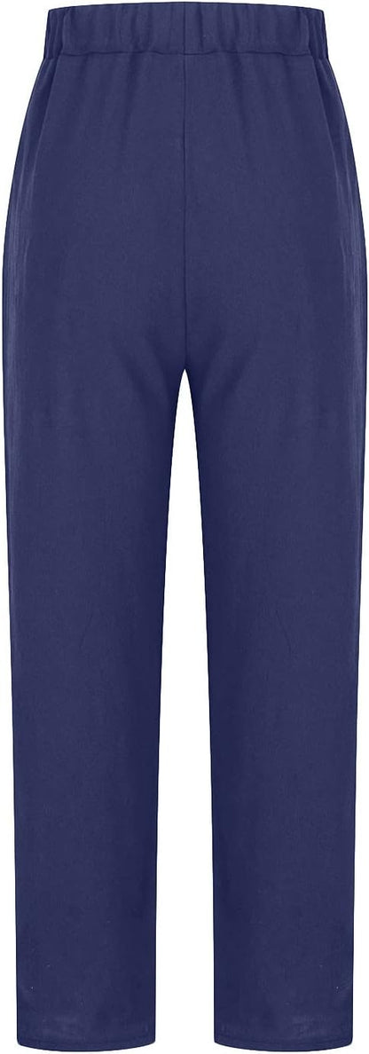 Comfortable Loose Fit Women's Summer Trousers