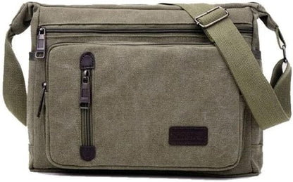 Vintage Style Cotton Messenger Shoulder Bag