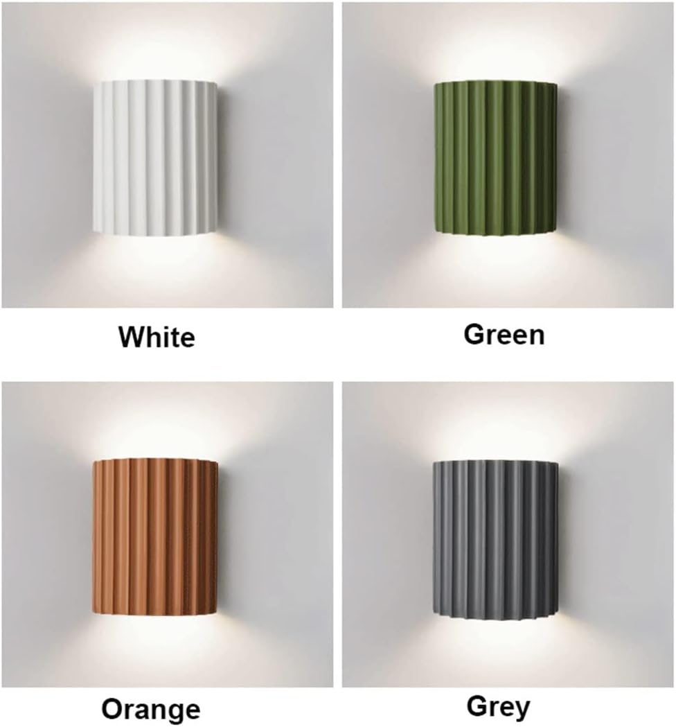 Simple LED Wall Sconce – Warm Ambient Up Down Lighting
