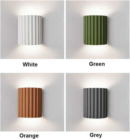 Simple LED Wall Sconce – Warm Ambient Up Down Lighting
