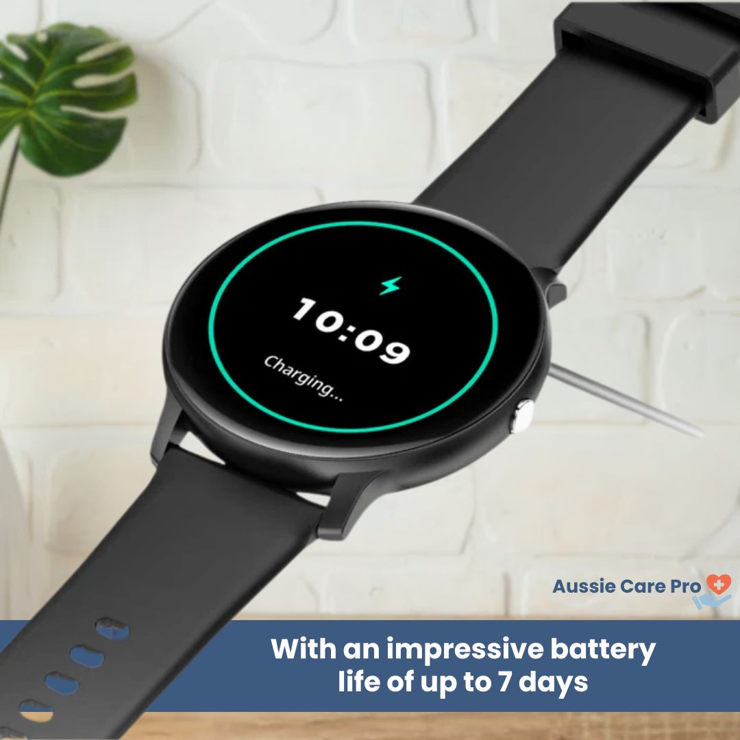 Advanced Fitness Tracker Watch with Blood Pressure Monitor