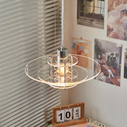 Contemporary Glass Globe Hanging Light