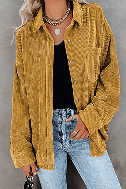 Casual Loose Fit Women's Long Sleeve Top