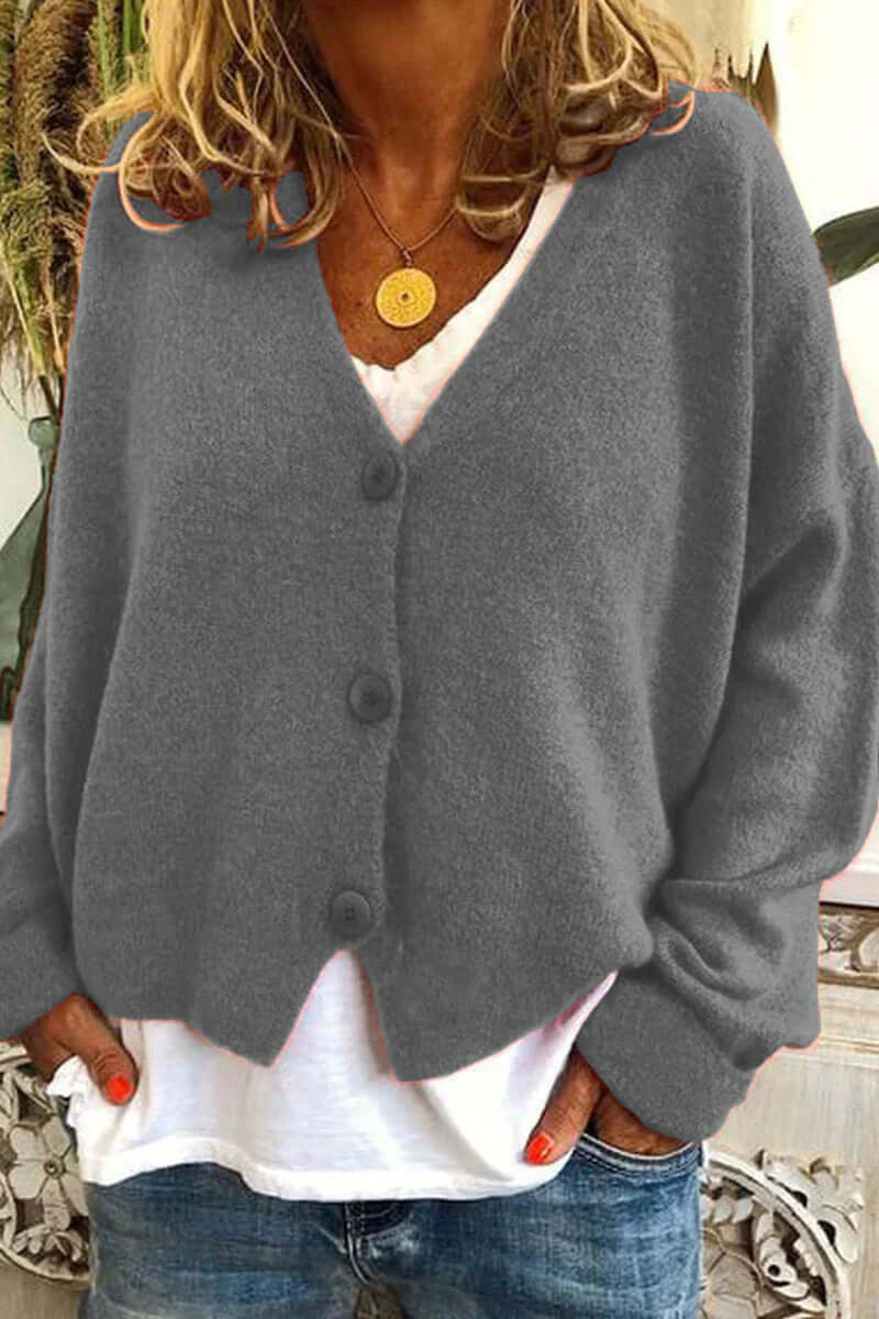 Colorful Patchwork Open Front Women's Cardigan - Luxivelle