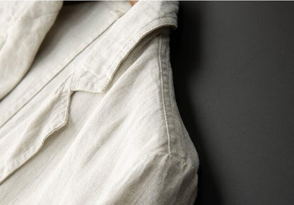 Slim Fit Blazer with Extra Pockets for Men