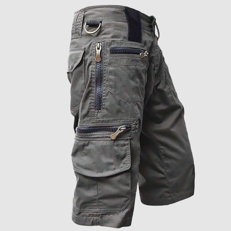 Relaxed Fit Shorts with Pockets for Men