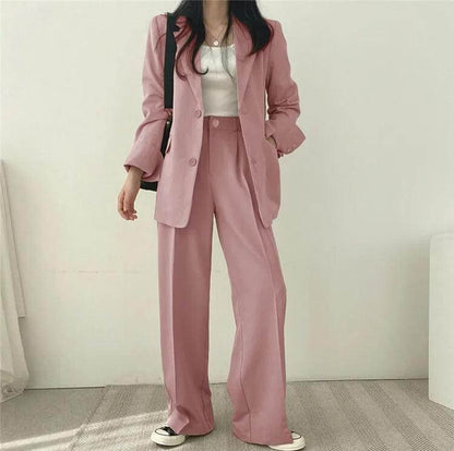 Classic Fit Jacket and Trousers Suit Set