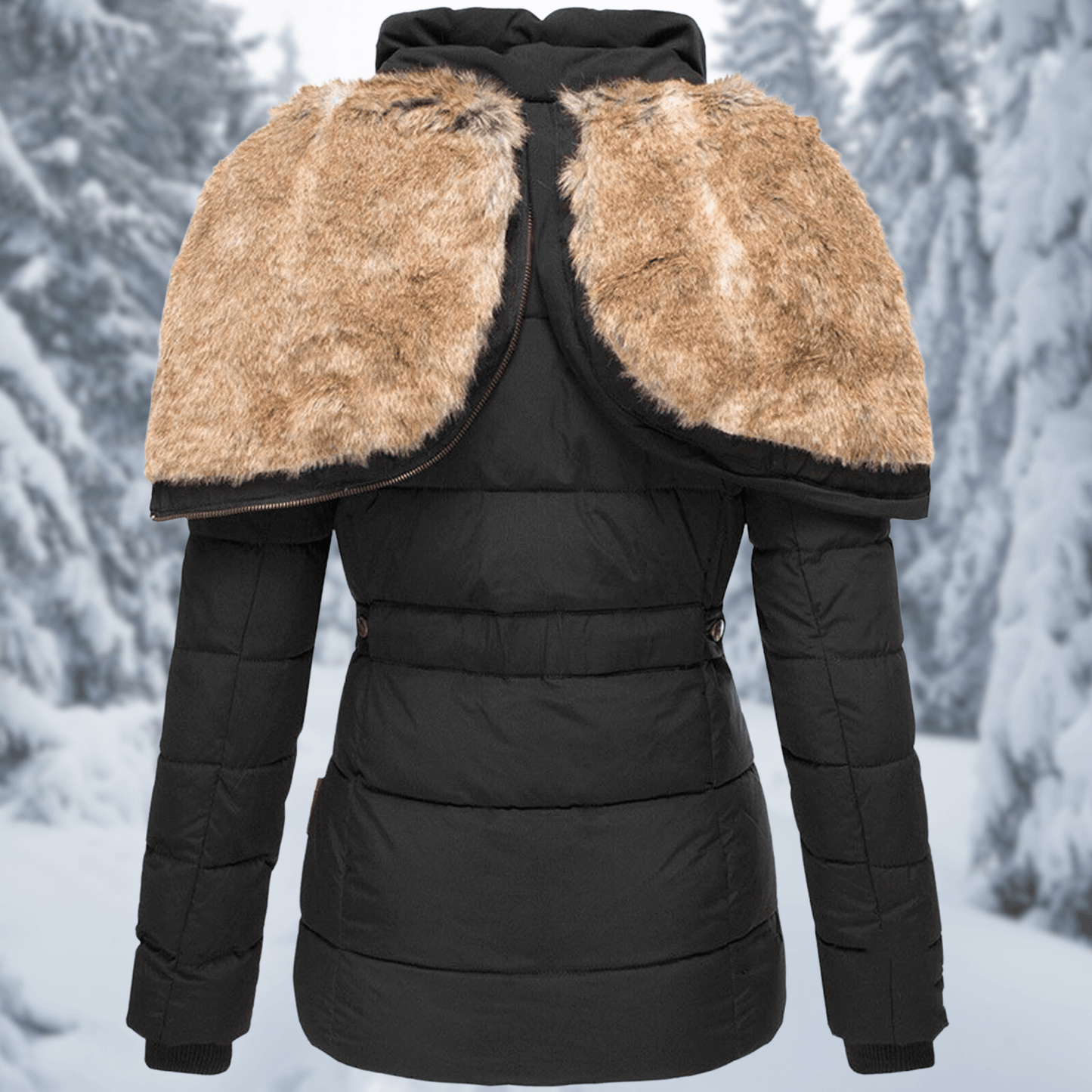 Warm Stylish Parka Coat