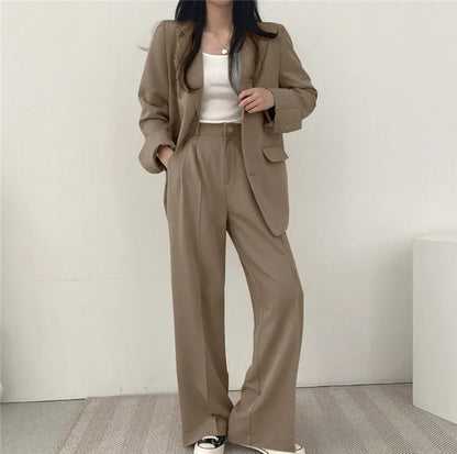 Ladies' Suit Jacket and Trousers Outfit