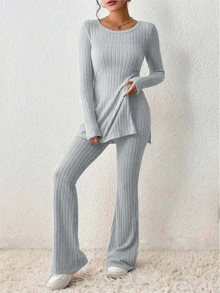 Women's Soft Chunky Knit Outfit Set