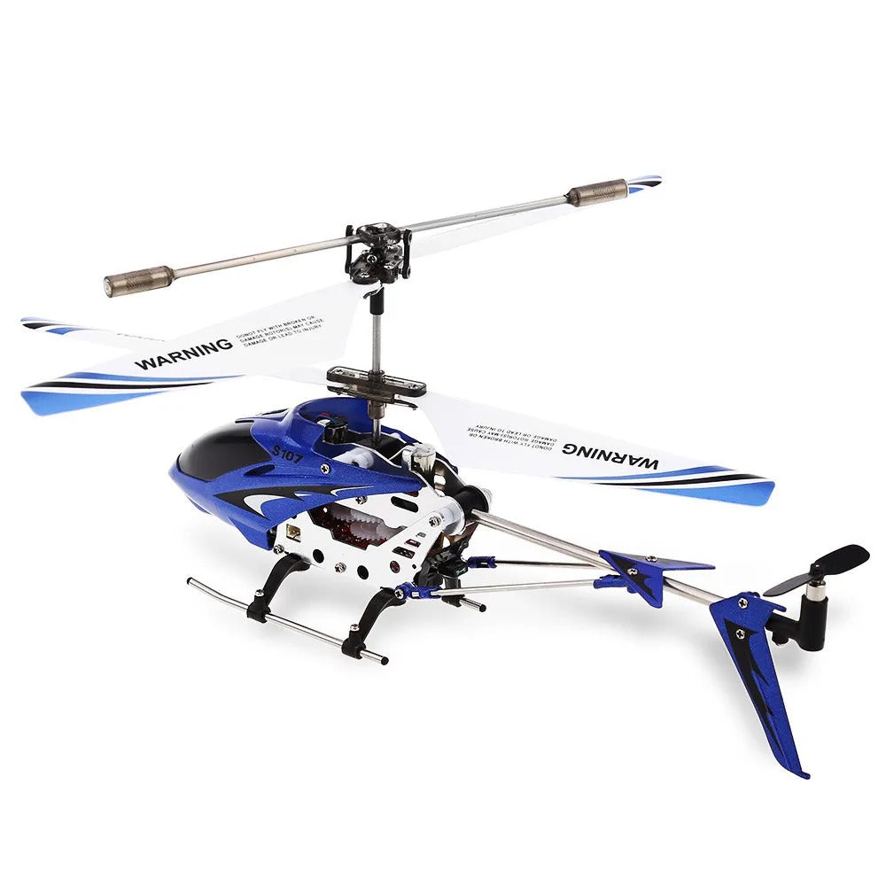 Durable Small RC Helicopter with Gyro - Red