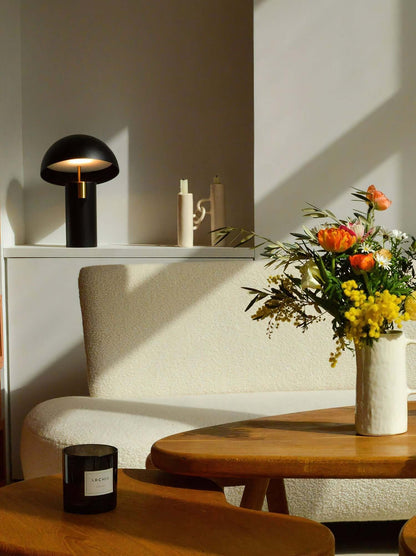 Contemporary Spinning LED Desk Lamp