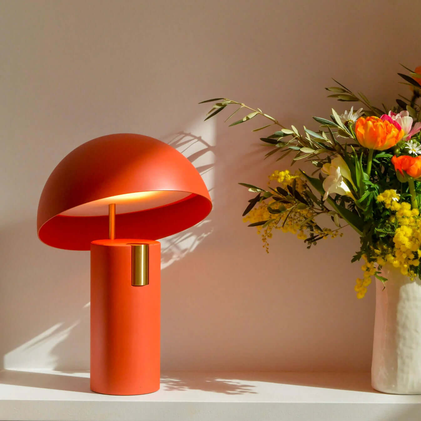 Contemporary Spinning LED Desk Lamp