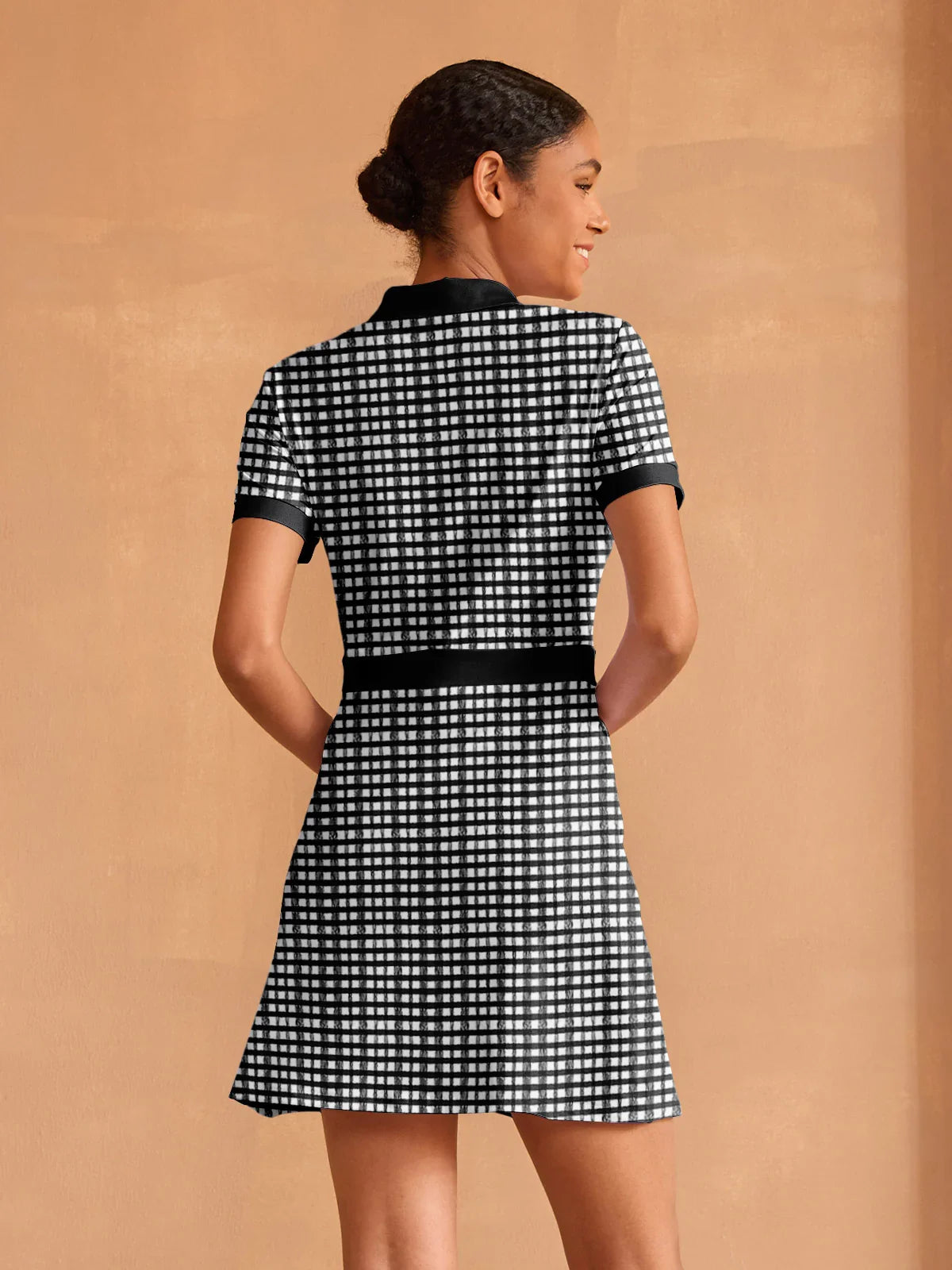 Simple Summer Short Sleeve Midi Sun Dress UPF 50+