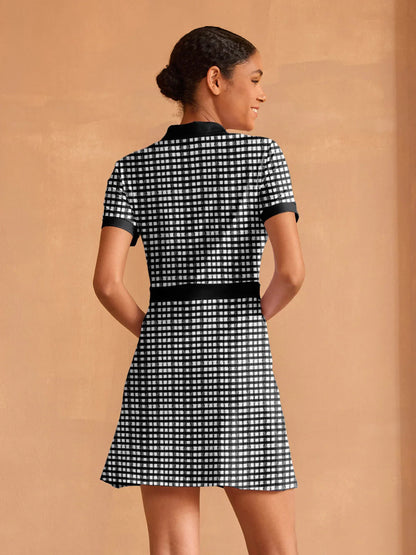 Simple Summer Short Sleeve Midi Sun Dress UPF 50+