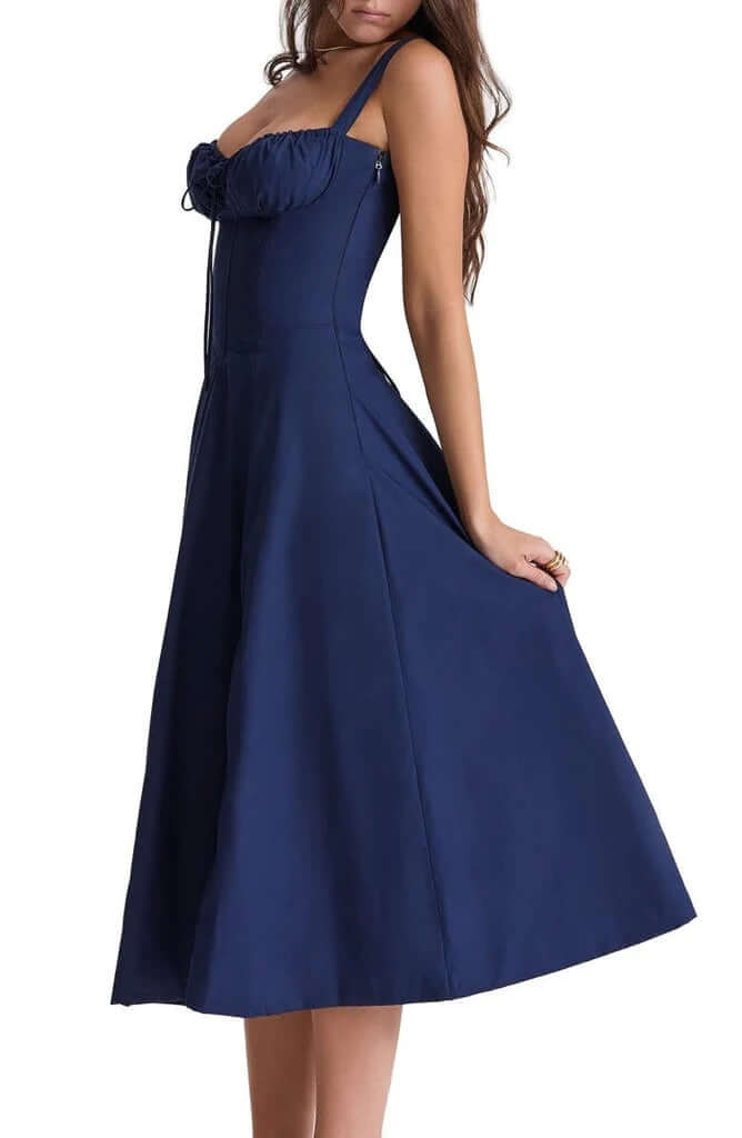 Fashionable Graphic Corset Dress