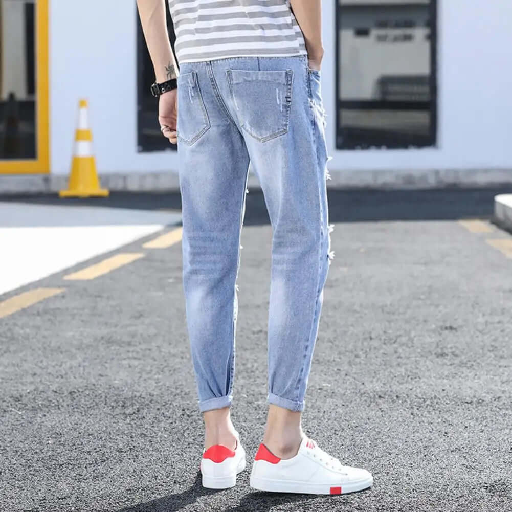 Regular Fit Straight Leg Jeans