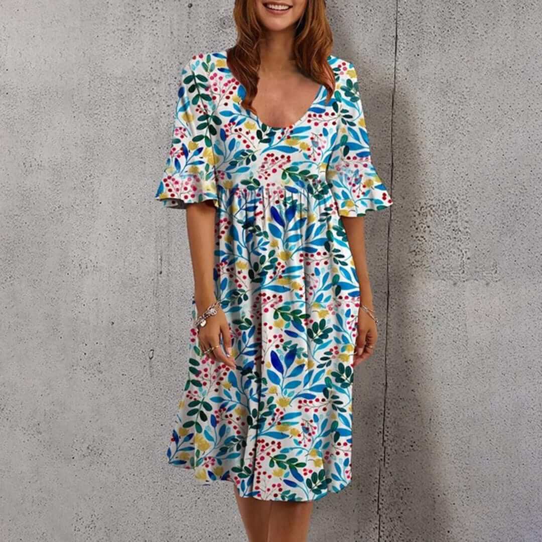 Pretty Garden Party Midi Dress