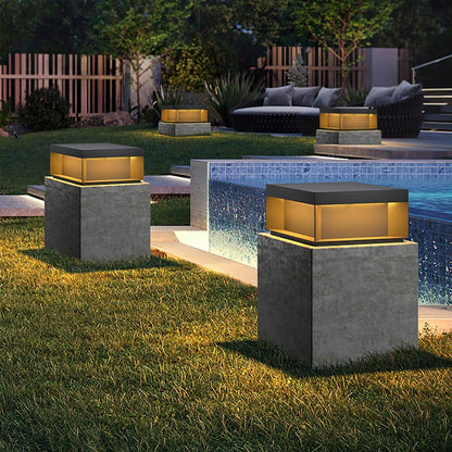 Waterproof Garden Post Lamp - Durable Outdoor Light