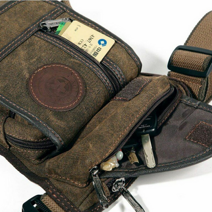 Waterproof Motorcycle Leg Pouch for Travel & Commute