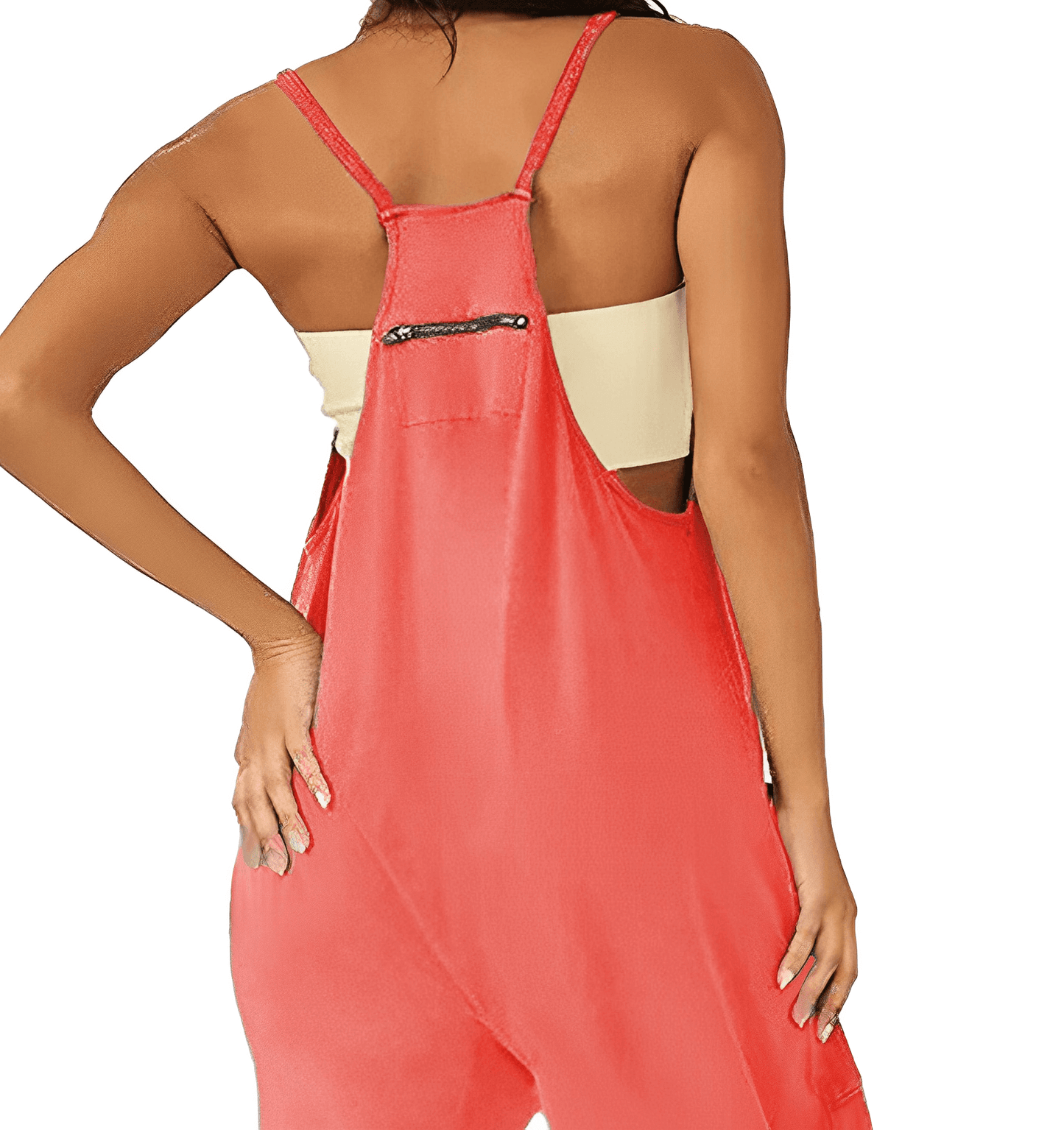 Summer Shorts Jumpsuit for Women with Pockets