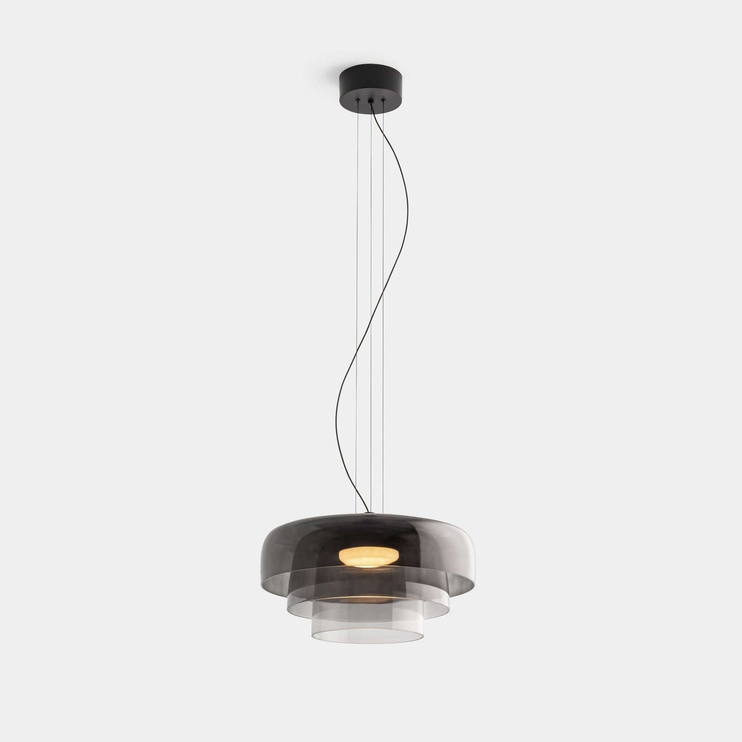 Elegant Clear Hanging Light Fixture
