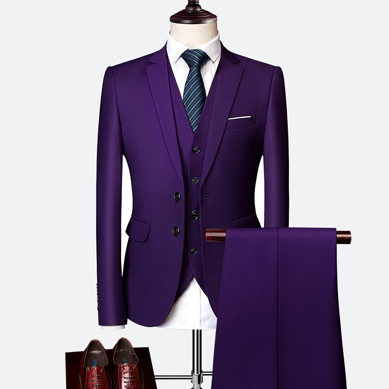 Classic 3-Piece Business Suit Set