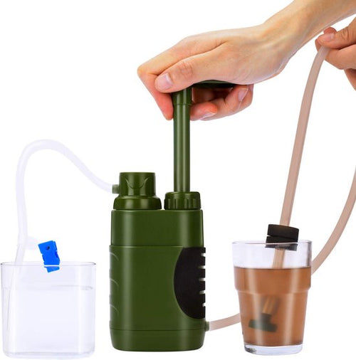 Compact Emergency Water Purifier for Camping and Hiking - Luxivelle