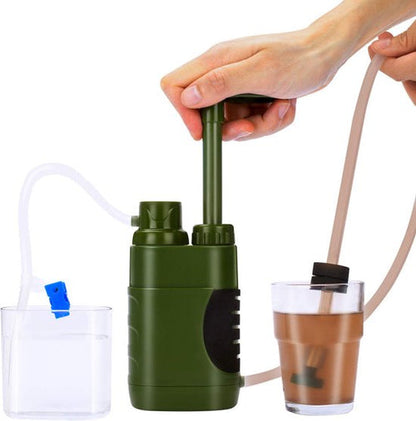 Compact Emergency Water Purifier for Camping and Hiking - Luxivelle