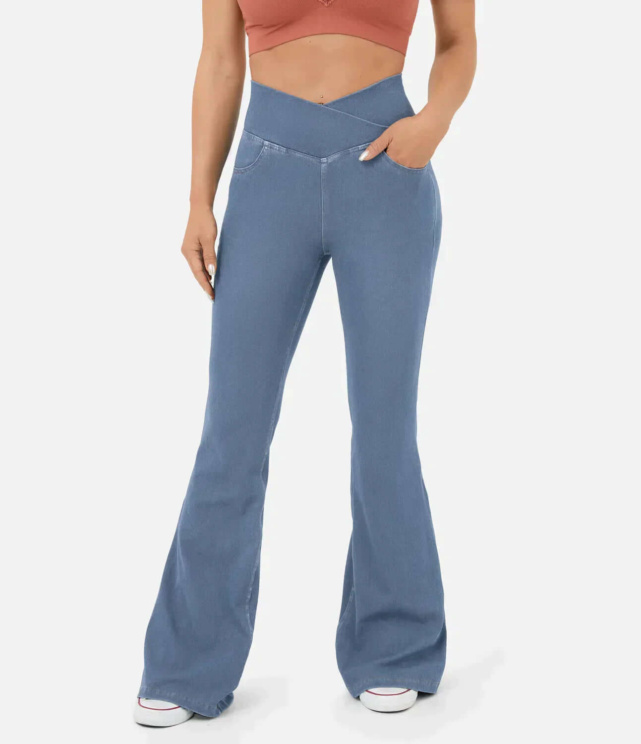 Women's Comfort Fit Wide Leg Jeans
