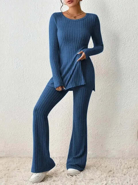 Women's Soft Chunky Knit Outfit Set - Luxivelle