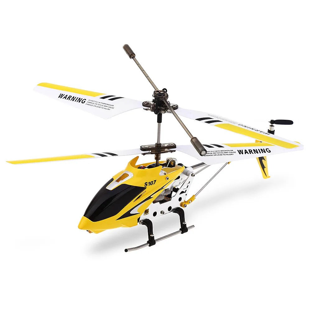 Durable Small RC Helicopter with Gyro - Red