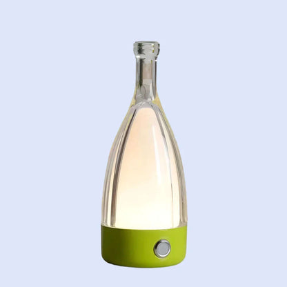 Battery Powered Wine Bottle Table Lamp