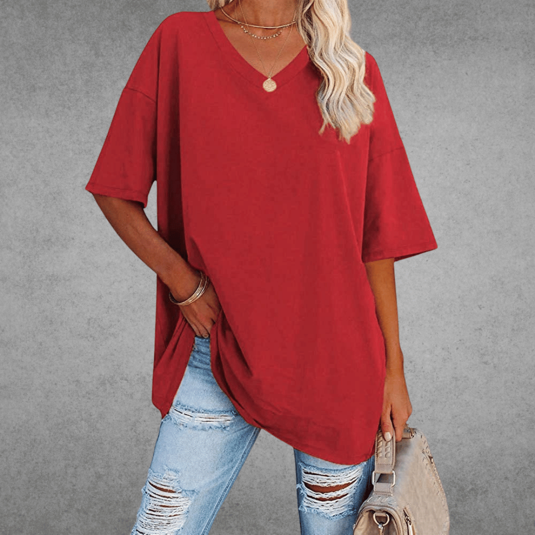 Dakota | Elegant V-neck T-shirt