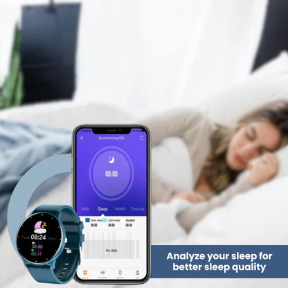 Advanced Fitness Tracker Watch with Blood Pressure Monitor