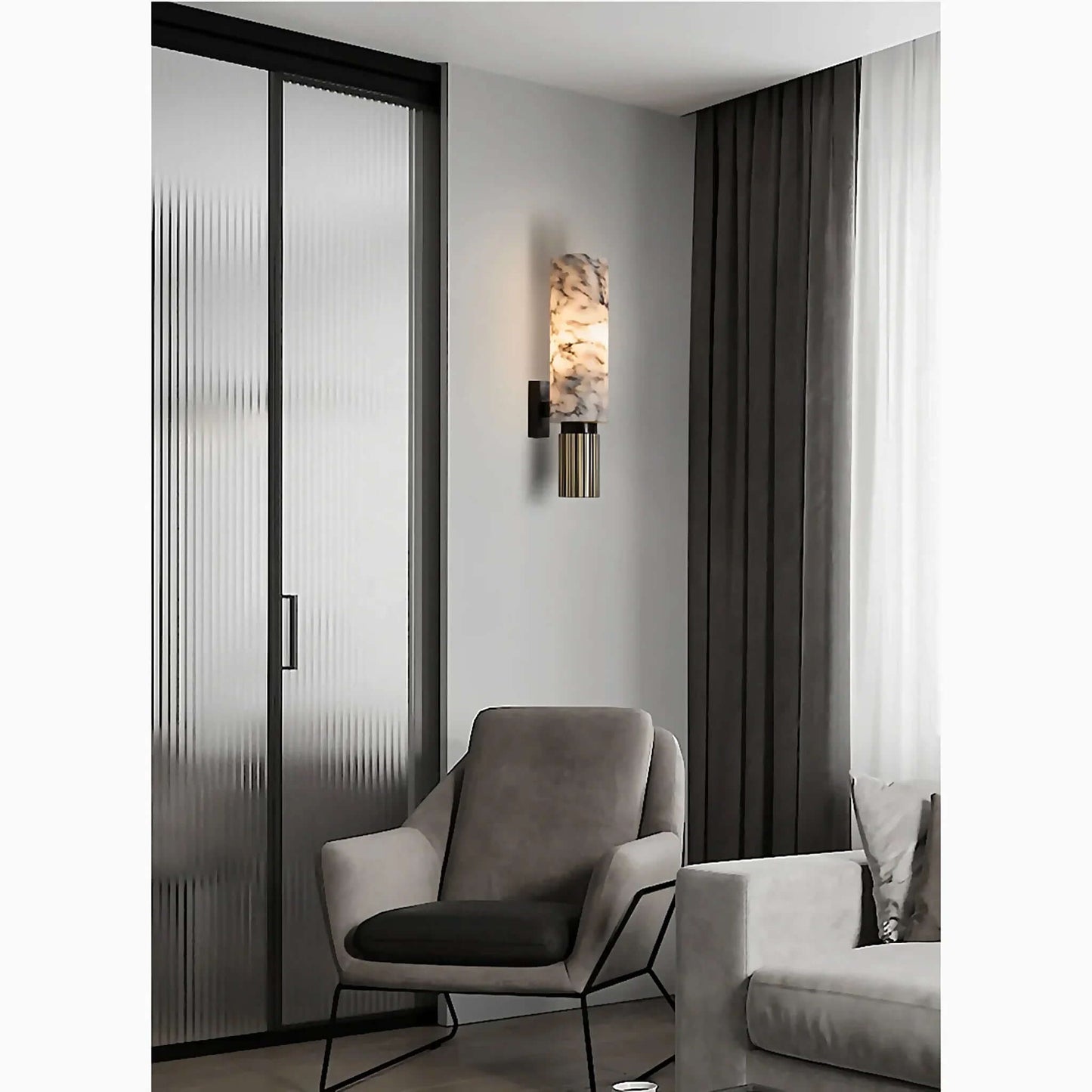 Luxury Stone Wall Light