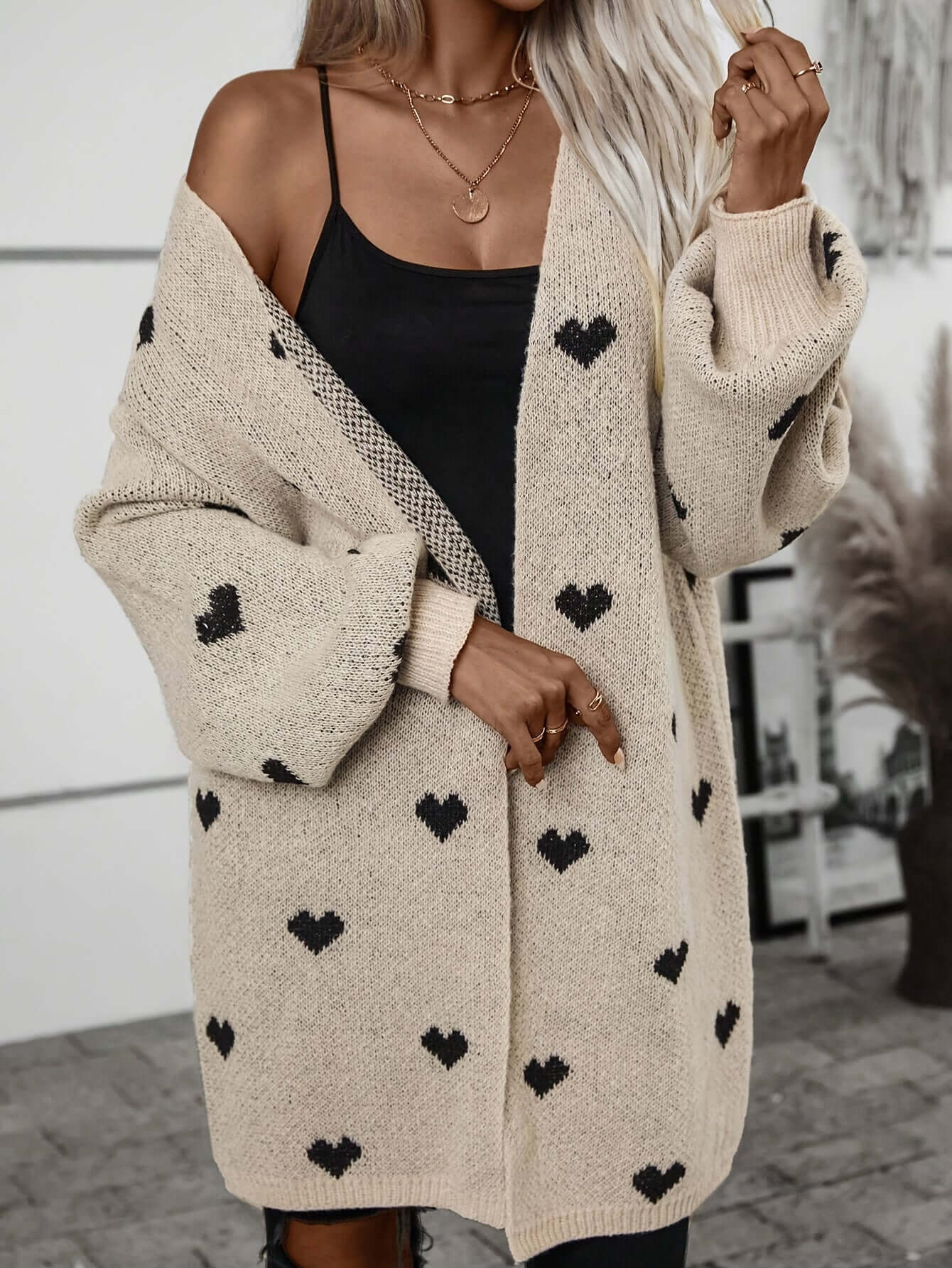 Cozy Cable Knit Cardigan Sweater