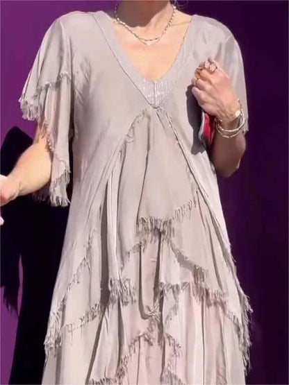 Ladies' Casual Sleeve Dress