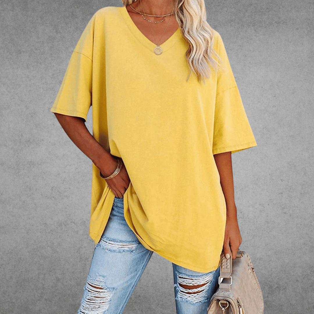 Dakota | Elegant V-neck T-shirt
