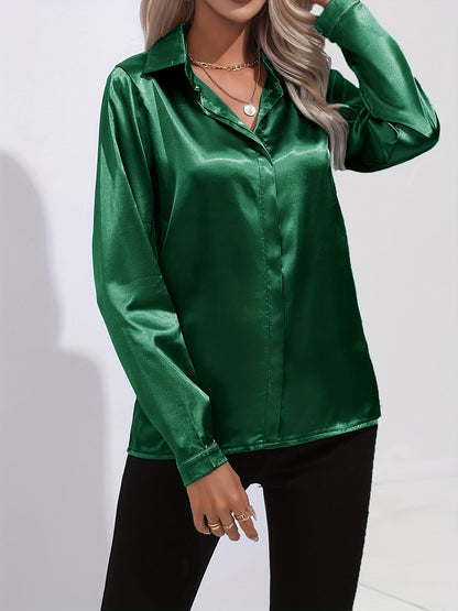 Ladies Classic Point Collar Shirt