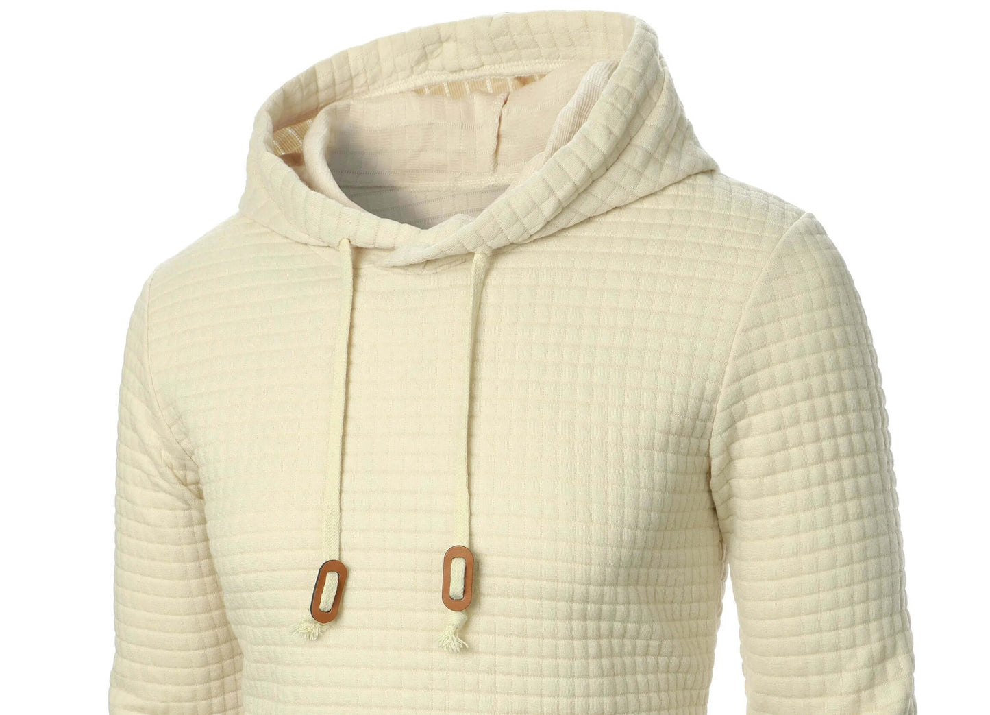 Relaxed Fit Plaid Hooded Sweatshirt
