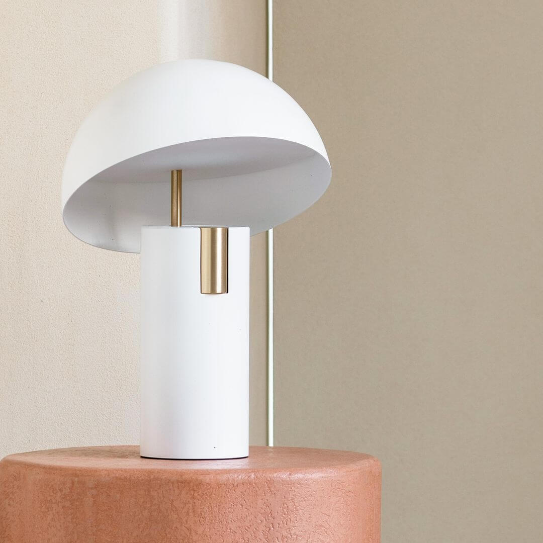 Contemporary Spinning LED Desk Lamp