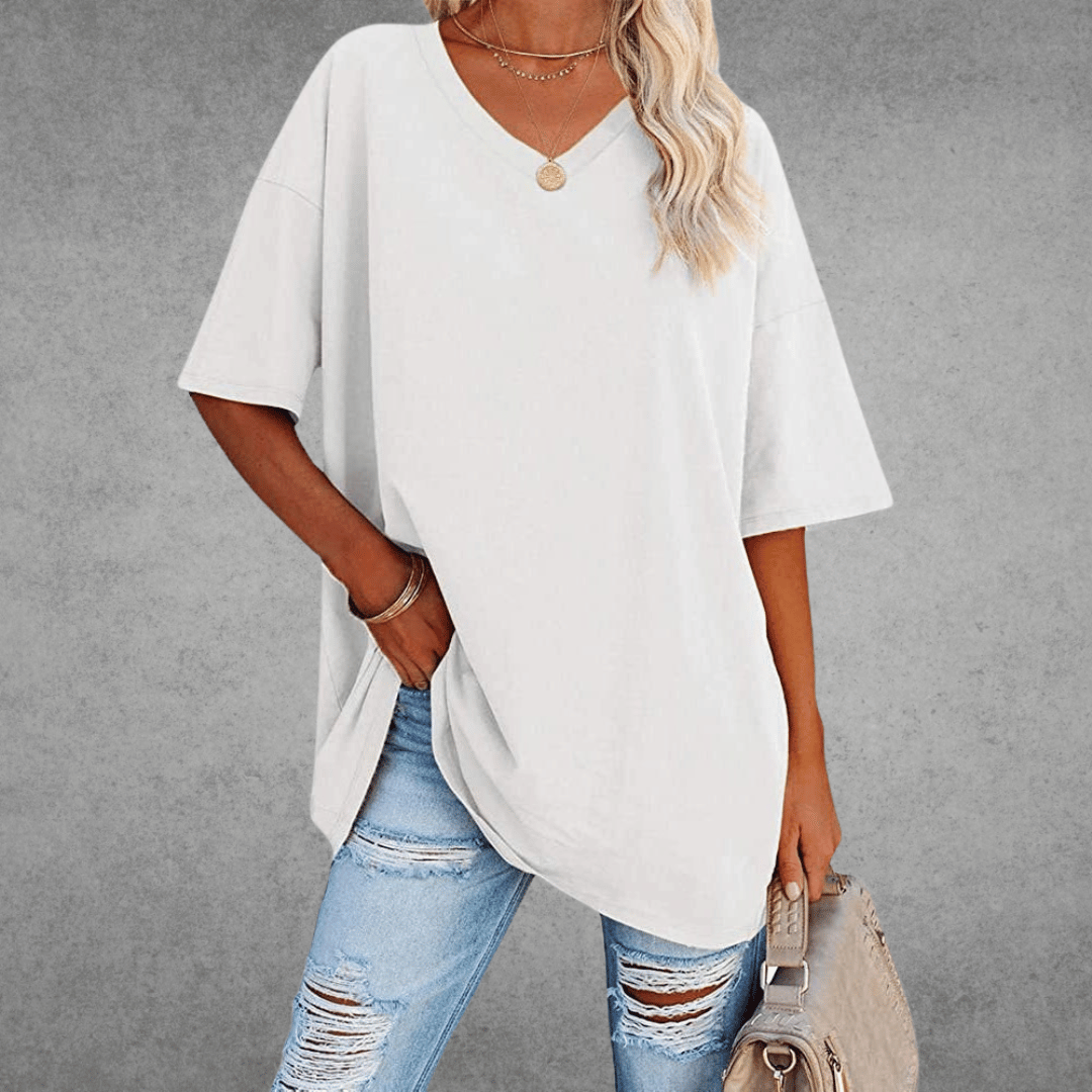 Dakota | Elegant V-neck T-shirt