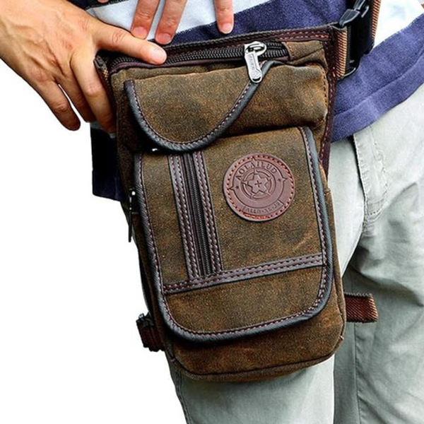 Waterproof Motorcycle Leg Pouch for Travel & Commute