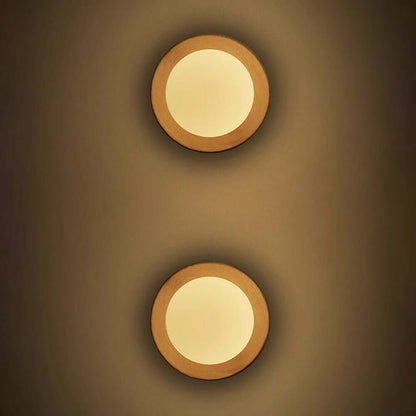 Simple Wooden LED Wall Light