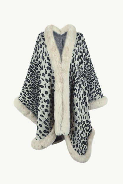 Animal Print Shawl Wrap