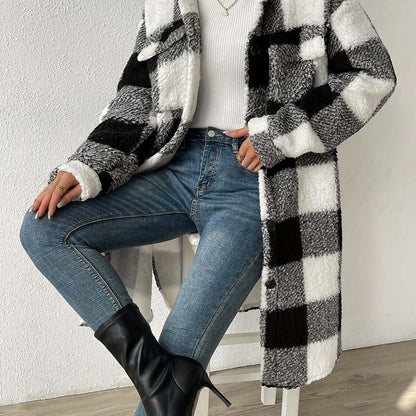 Classic Plaid Winter Jacket