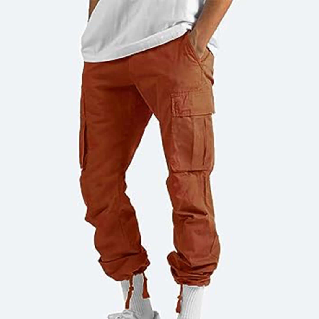 Relaxed Fit Cargo Pants with Extra Pockets